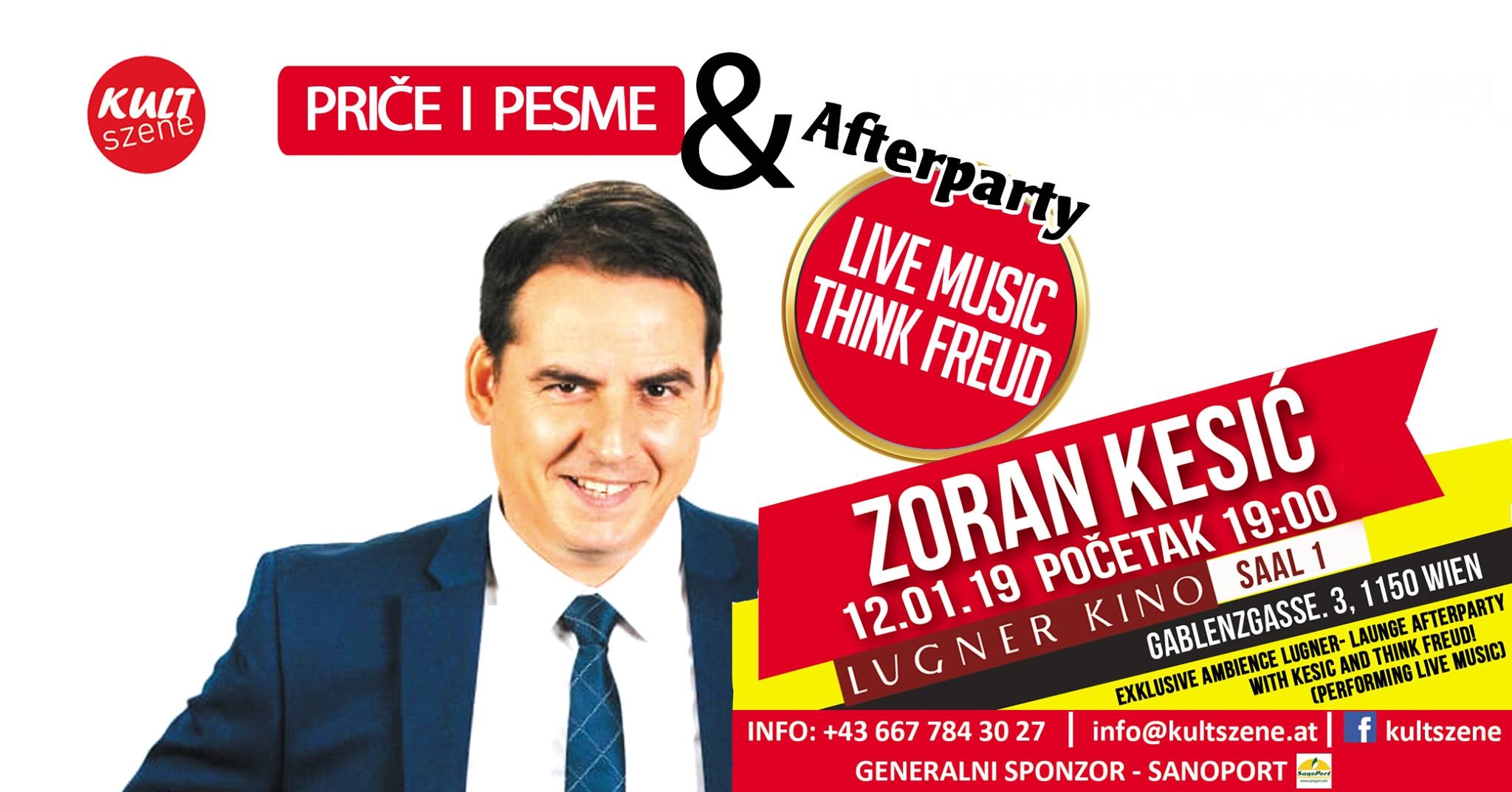 Zoran Kesić uskoro u Beču i njegove nezaboravne "Priče i pesme"